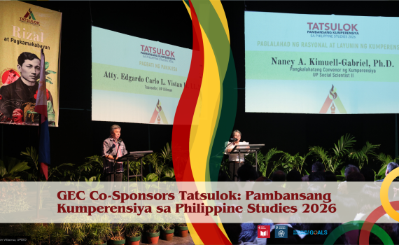 GEC Co-Sponsors Tatsulok: Pambansang Kumperensya sa Philippine Studies 2026